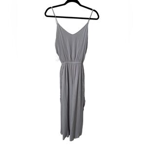 NWT L Love Gray Jumpsuit Size Small